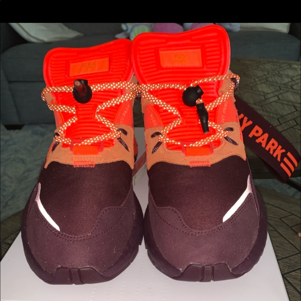 Ivy Park x Adidas Nite Jogger Maroon/Orange